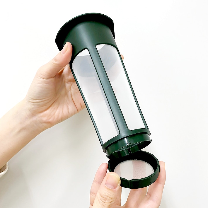 ハッピーポットストレーナー（フォレストグリーン） （別売） 取り替え用専用ストレーナー