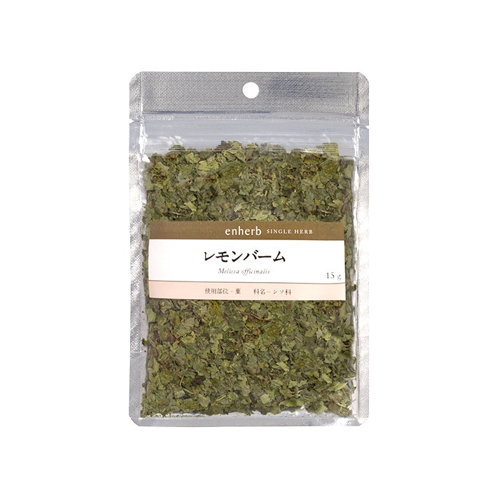 ハーブ専門店 Enherb 公式webサイト レモンバーム 茶葉 15g ハーブティー サントリーグループのハーブ専門店 Enherb エンハーブ ハーブティー エッセンシャルオイル ハーブコスメ 株式会社コネクト