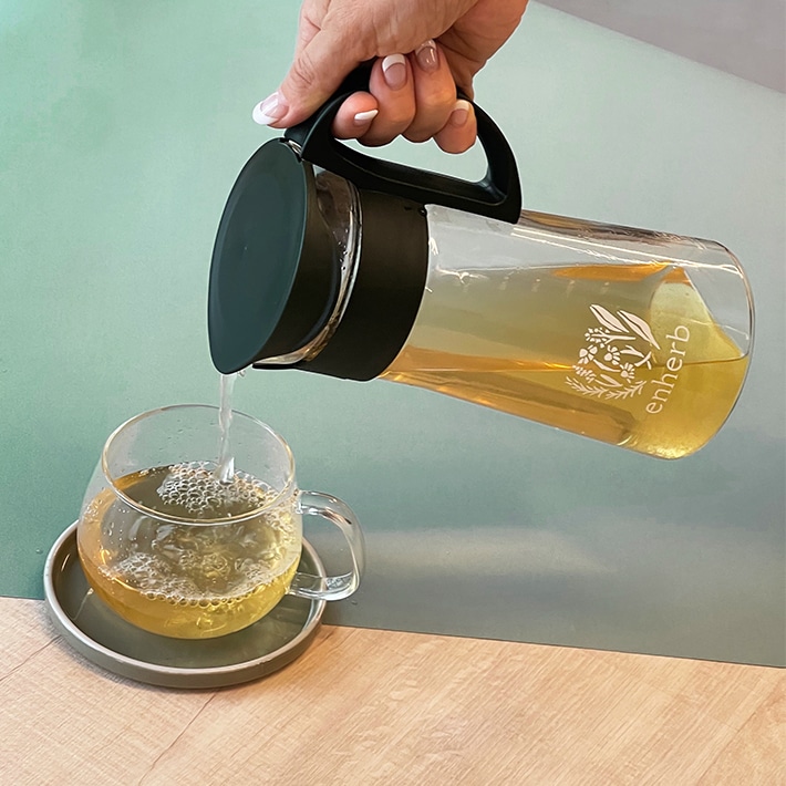 ハッピーポット（フォレストグリーン） 700ml 内容量