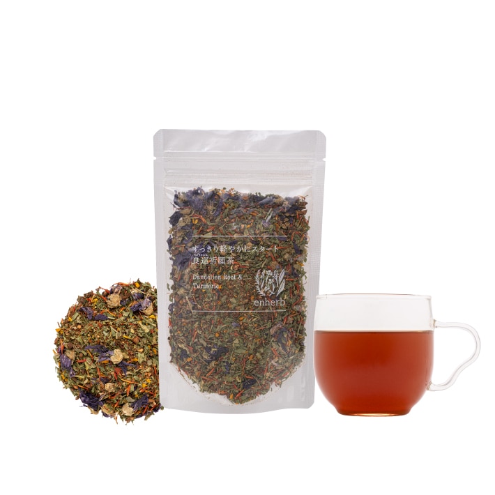 「すっきり軽やかにスタート 良巡祈願茶」茶葉50g（カップ約10杯分）