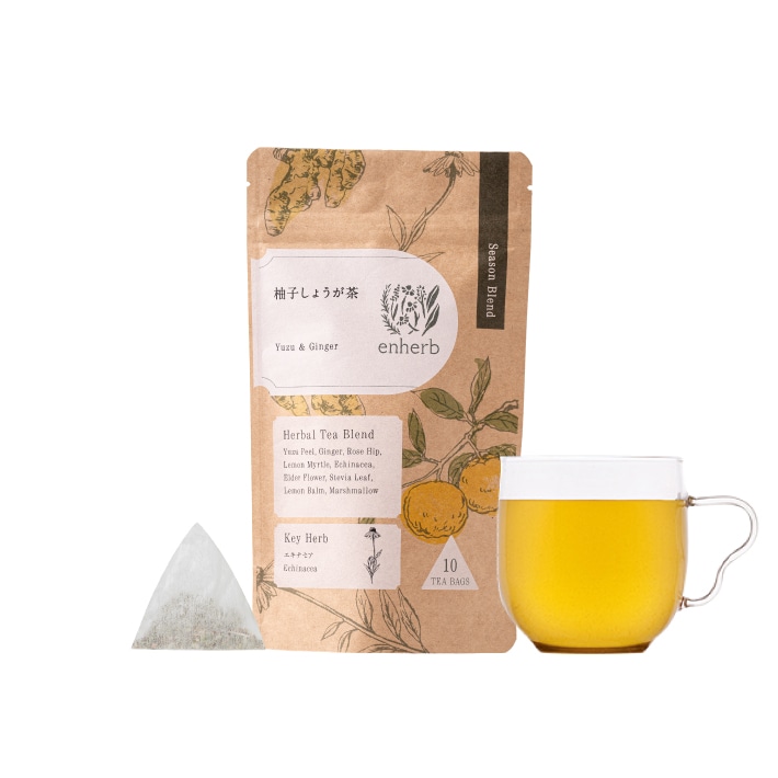 「柚子しょうが茶」ティーバッグ10包