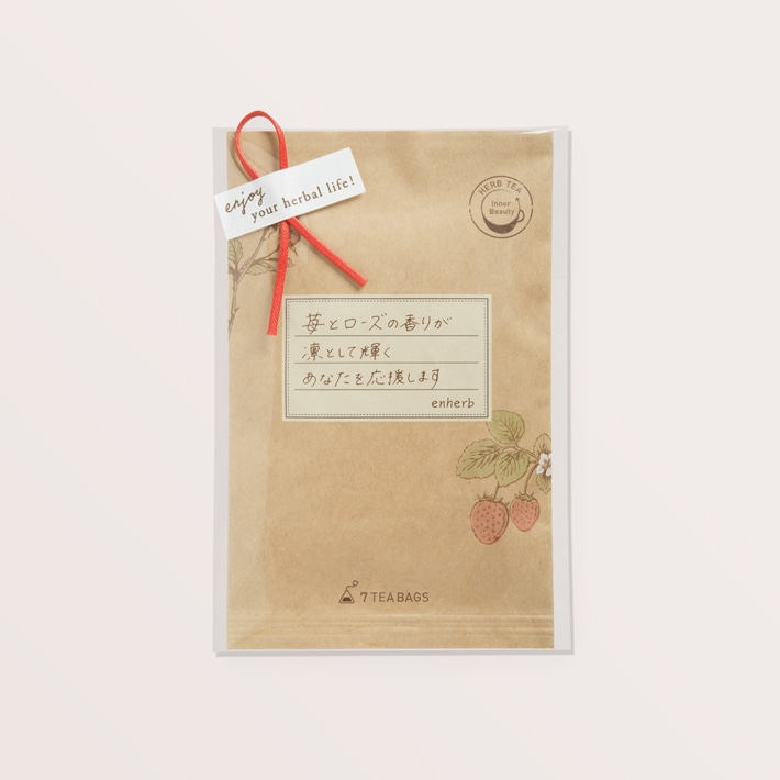 凛として輝く毎日に苺とローズ茶　ギフト