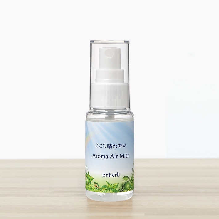 ハーブ専門店 Enherb 公式webサイト 限定 こころ晴れやかアロマエアミスト 容量 50ml アロマオイル サントリーグループのハーブ専門店 Enherb エンハーブ ハーブティー エッセンシャルオイル ハーブコスメ 株式会社コネクト