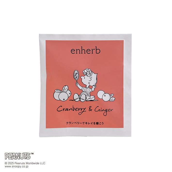 数量限定 PEANUTS 冬のしょうが茶3種アソート 5包 ティーバッグ