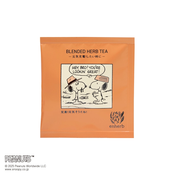 PEANUTSハーブティーfor cheering up 5包入 ティーバッグ