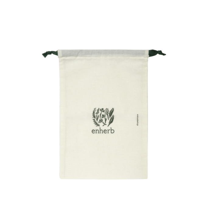 「enherbロゴ入り巾着」