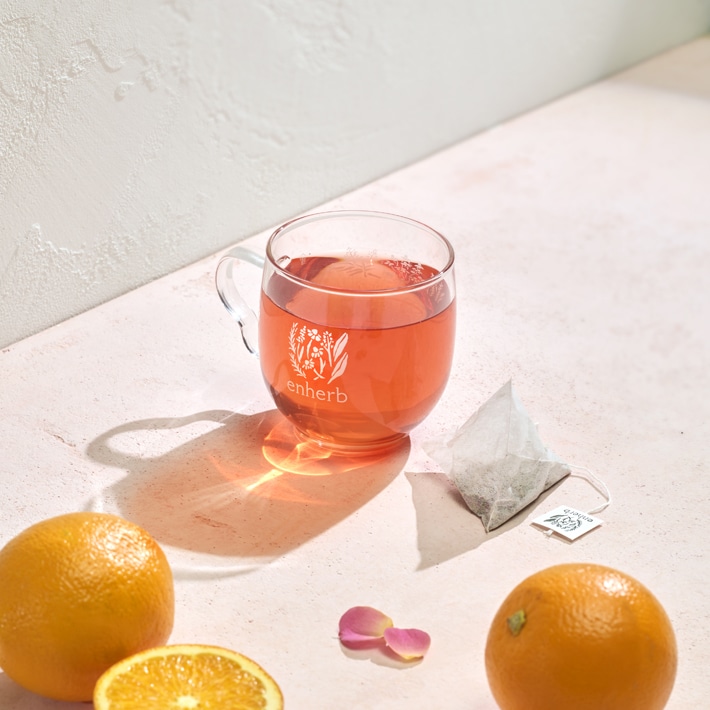 ［限定］春のゆらぎを整え心地よく オレンジローズ茶 （約12杯分） 茶葉50g