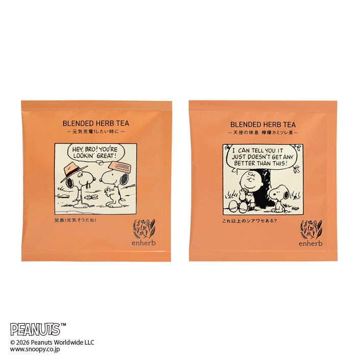 季節限定PEANUTS ハーブティーバラエティーセット 1セット 内容量