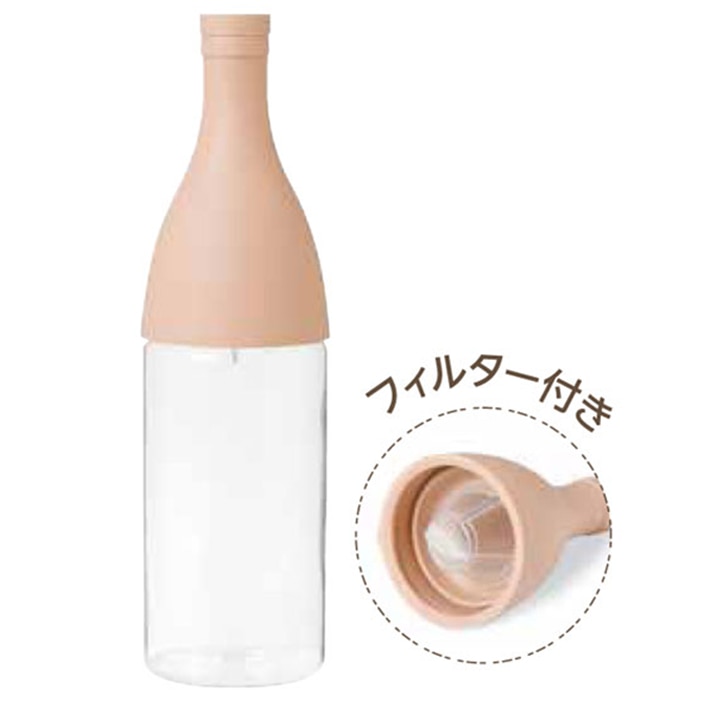 ハーブ専門店 Enherb 公式webサイト 限定 フィルターインボトル スモーキーピンク 800ml ハーブティー茶器 サントリーグループのハーブ専門店 Enherb エンハーブ ハーブティー エッセンシャルオイル ハーブコスメ 株式会社コネクト