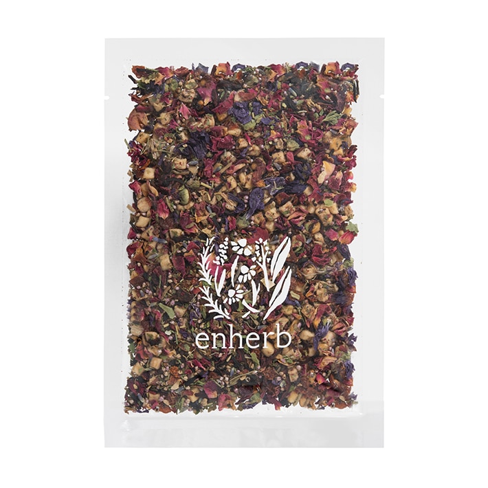 ［限定］つややか笑顔の秘訣 桃ローズヒップ茶（茶葉50g / （約12杯分））