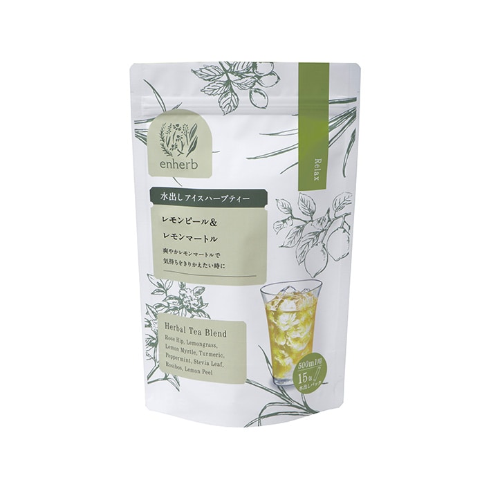 水出しアイスハーブティー レモンピール&レモンマートル(スティックティーバッグ / 15包)