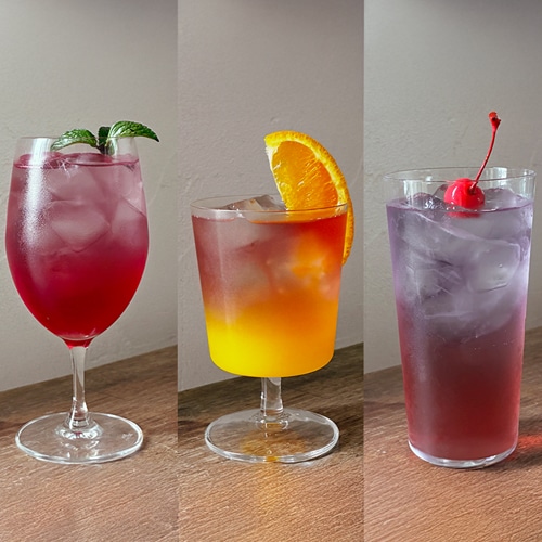見た目も楽しい！ 夏のグラデーションドリンク〈水出し編〉