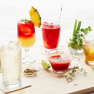 ハーブが香る！ おもてなしドリンク