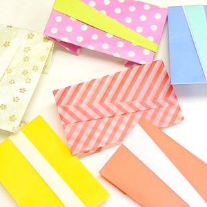 折るだけ簡単＆かわいい！ 名刺ケース用香り袋の作り方