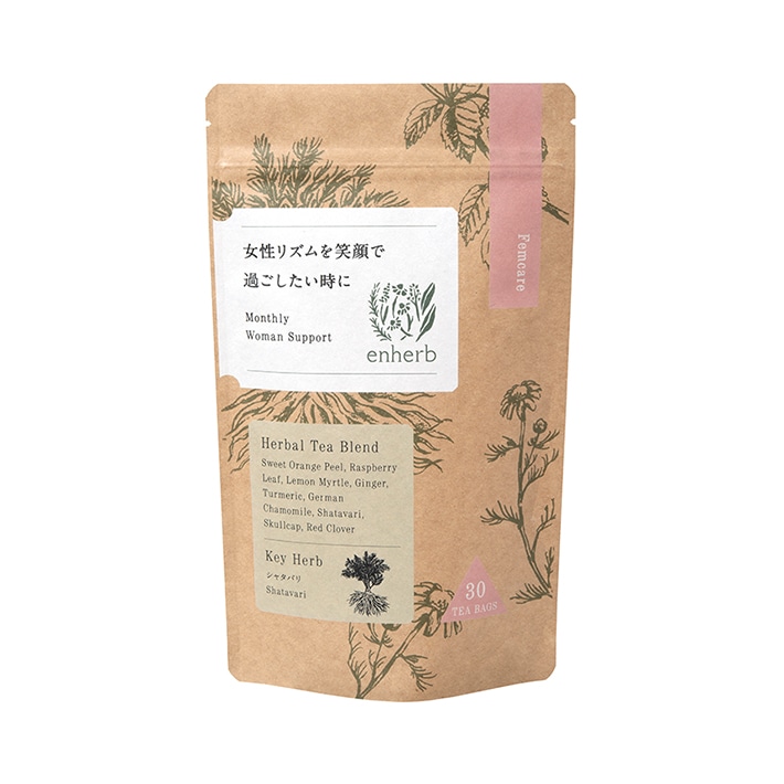 女性リズムを笑顔で過ごしたい時に（ティーバッグ / 30包）