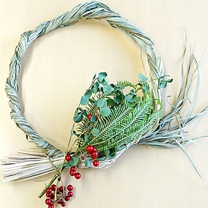 しめ縄づくり完結！