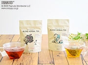 enherbを代表する定番ブレンドハーブティーをPEANUTS パッケージで！ 9月11日（金）発売