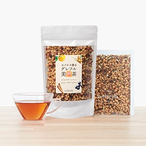 【WEB限定】柑橘×スパイス香るハーブティー「スパイス香る グレフル美燃茶」、1月26日（水）発売