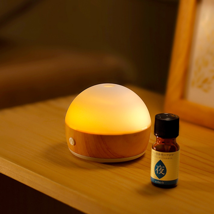 おやすみ前のリラックスタイムに！ ブレンドオイル「いきいき世代のアロマ〈夜〉」が、10％OFFの特別販売 【期間】3月1日（水）～3月31日（金）