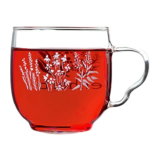 湯量の目印になるマークをレイアウト！ ハーブティー専用カップに新デザインが登場、10月30日（水）発売