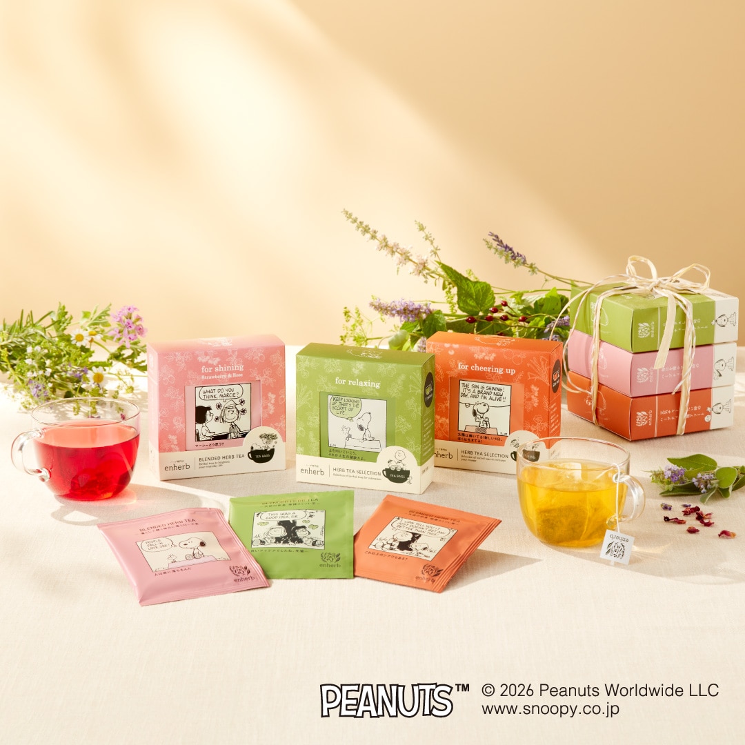 春のPEANUTS パッケージ