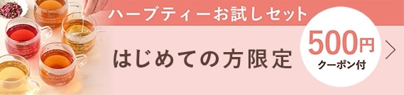 初めての方におすすめハーブティーお試しセット