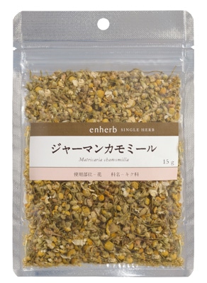 ジャーマンカモミール 茶葉 15g/約7杯分 リンゴのような香りと自然の甘味でまろやかな口当たり