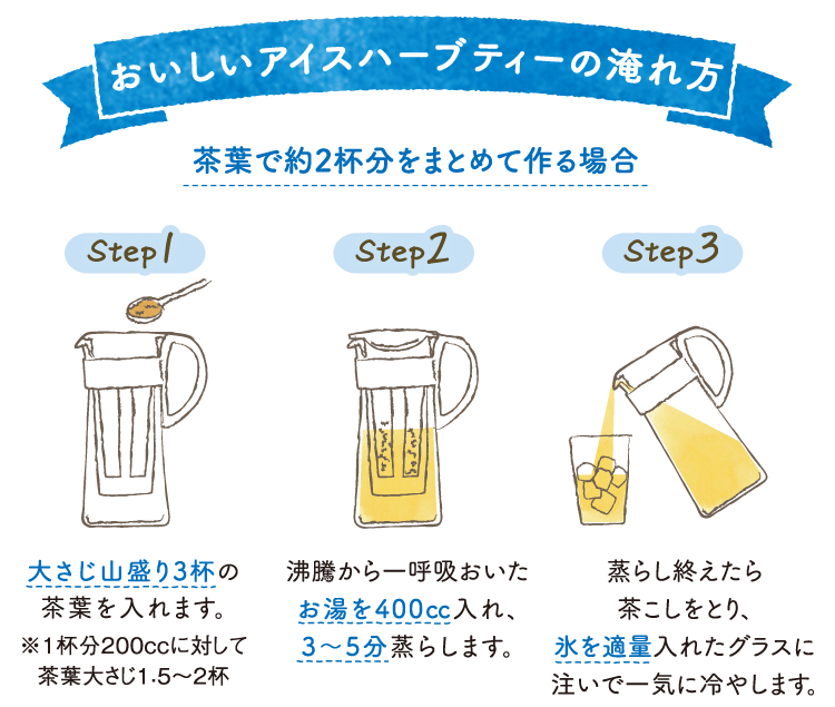 アイスでもおいしい！