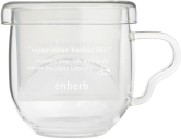 オリジナルハーブティーカップ enherb ロゴ柄