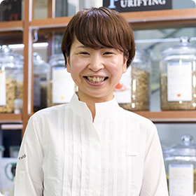 スタッフの成長が成果として表れると、私自身店長として成長できます