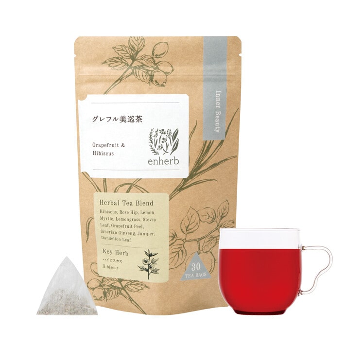 [定期お届け便]すっきりキュッと グレフル美巡茶
