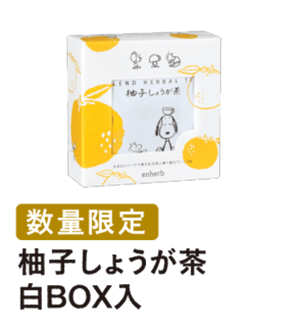 柚子しょうが茶白BOX入
