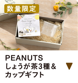 【数量限定】しょうが茶3種＆カップギフト